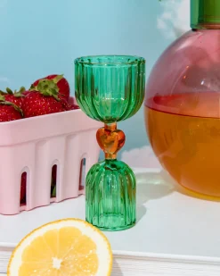 ban.do Tipsy Turvy Double Shot Glass - Green Best
