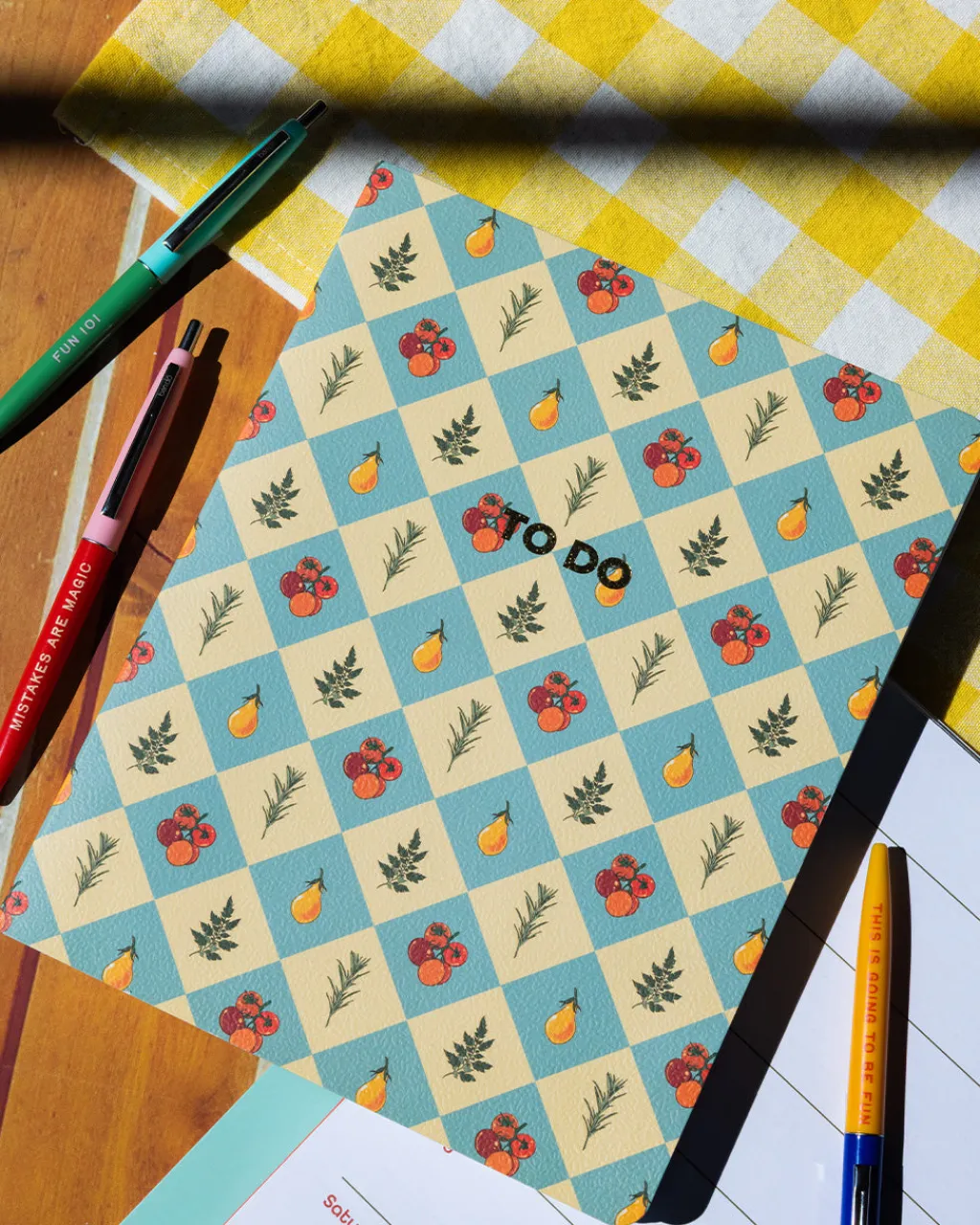 ban.do To Do Planner - Garden Checkered New