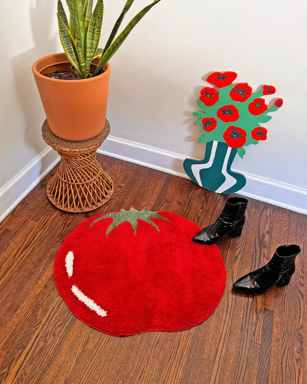 A Shop of Things Tomato Rug Online