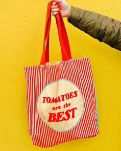 ban.do Tomatoes Are The Best Canvas Tote Discount