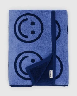 Baggu Towel - Blue Happy