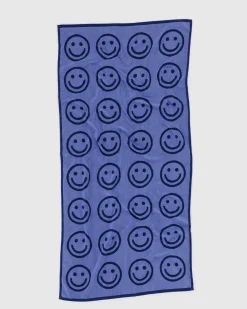Baggu Towel - Blue Happy
