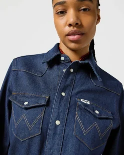 Wrangler Trouser Coverall - Aged Blue Best