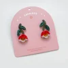 Have A Nice Day Upside Down Flower Earrings Outlet
