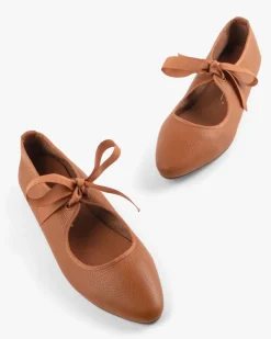 Intentionally Blank Valley Ballet Flats - Caramel