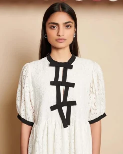 Sister Jane Vanilla Lace Mini Dress Discount