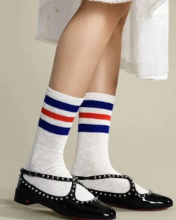 Hansel from Basel Varsity Slub Crew Socks Sale