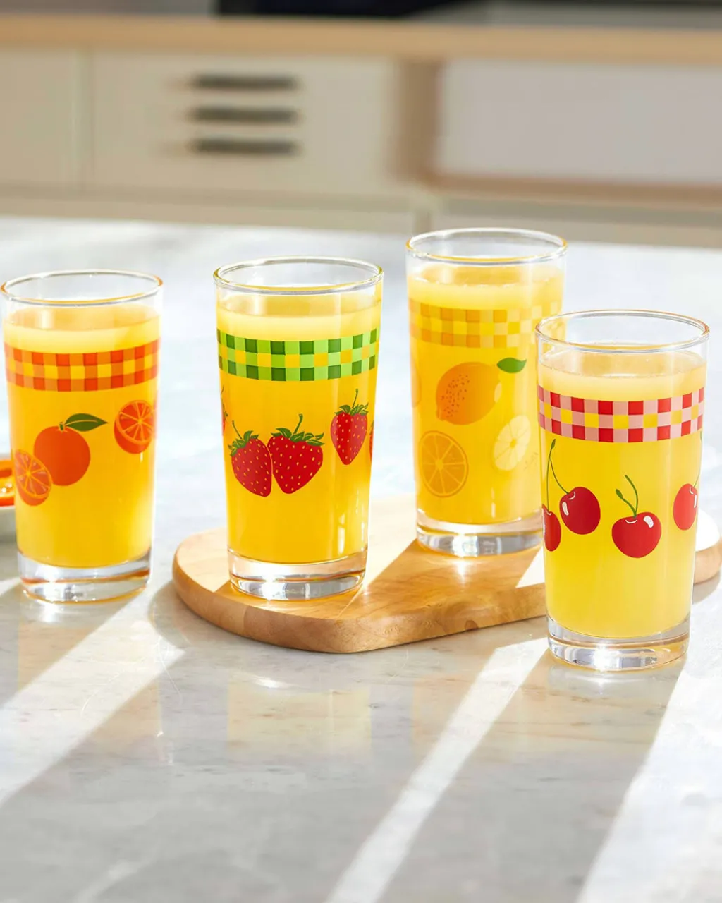 Libbey Vintage Juice Glasses - Set of 4