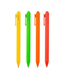 Poketo Vivid Gel Pen Set - Bright Hot