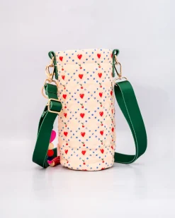 ban.do Water Bottle Sling - Cherry Hearts New