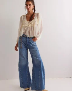 Free People We The Free Eden High Slouchy Jeans - Homefree Best