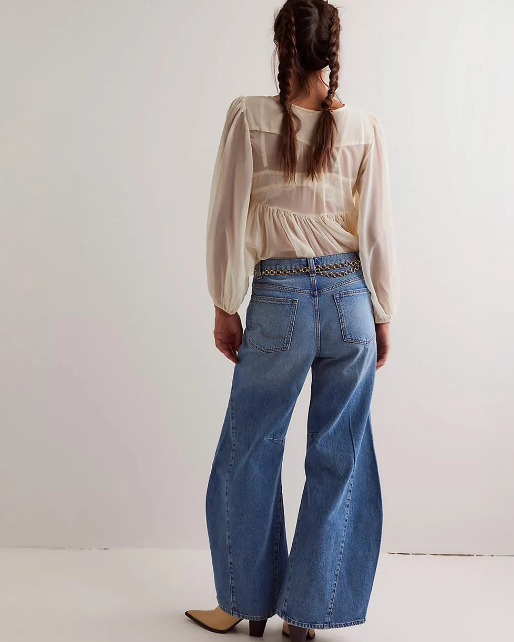 Free People We The Free Eden High Slouchy Jeans - Homefree Best