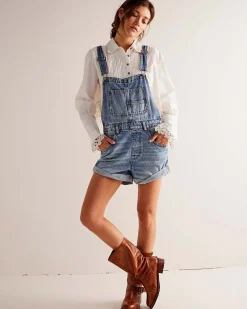Free People We The Free Ziggy Shortalls - Follow Your Heart