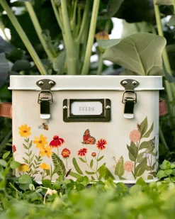 1canoe2 Wildflower Botanicals Tin Seed Storage Box