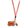 ban.do Zip ID Lanyard - Black Stripe Sale