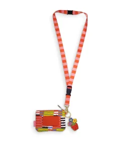 ban.do Zip ID Lanyard - Black Stripe Sale