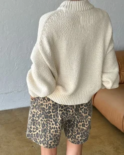 Le Bon Shoppe Zoe Cotton Sweater - Naturel New